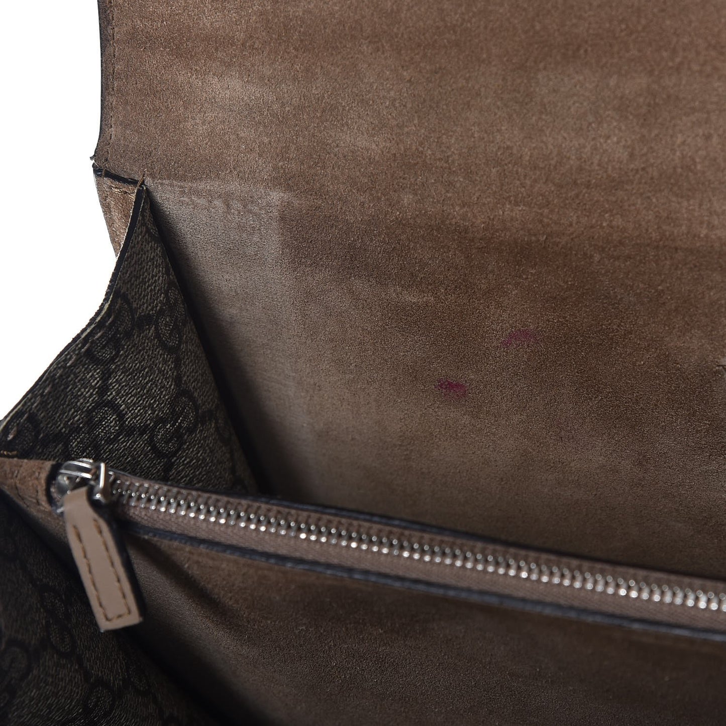 GG Supreme Monogram Embroidered Medium Dionysus Shoulder Bag Taupe