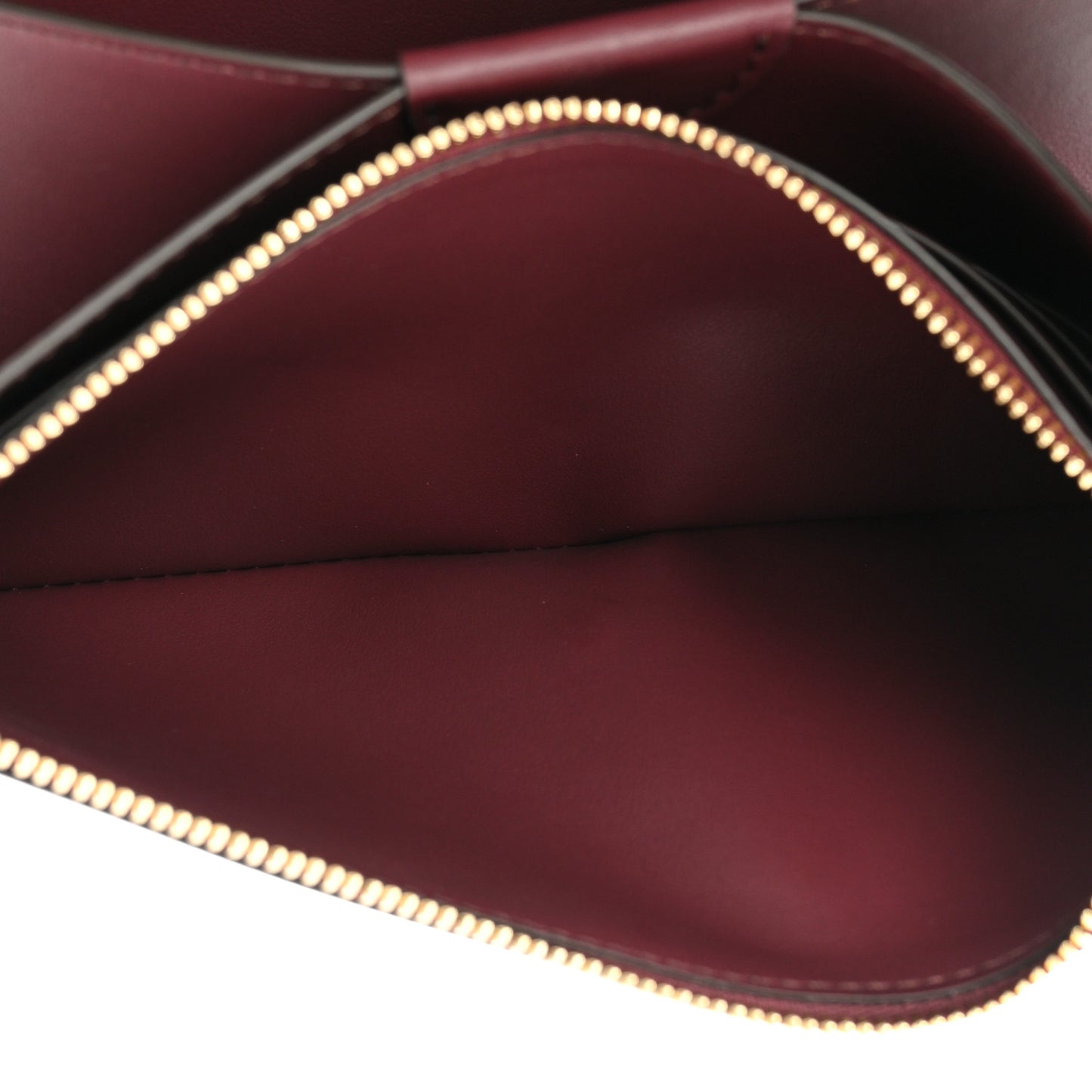 Calfskin Logo Hazelmere Wallet With Detachable Strap Deep Maroon