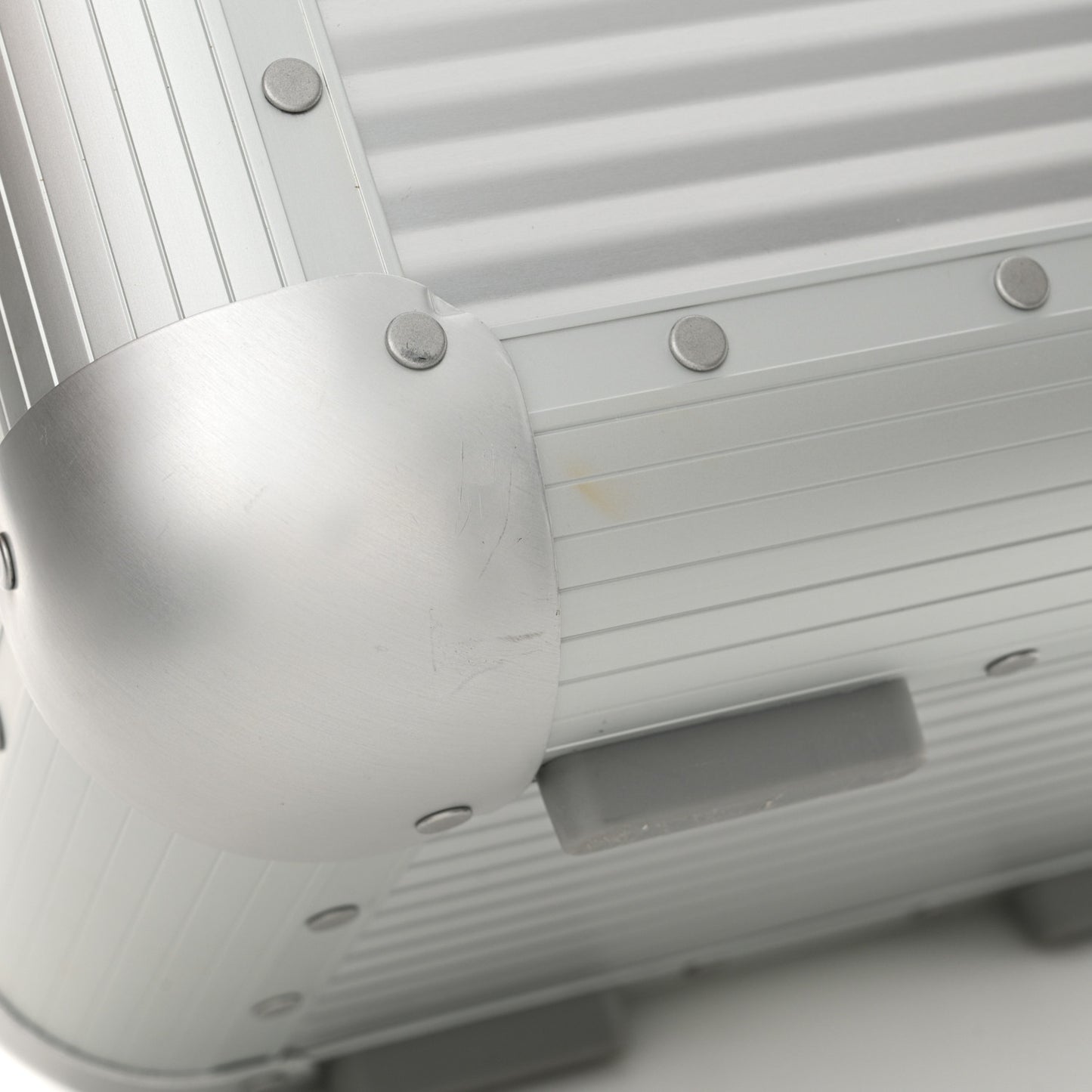 GG Supreme Monogram Porter Beauty Case Silver