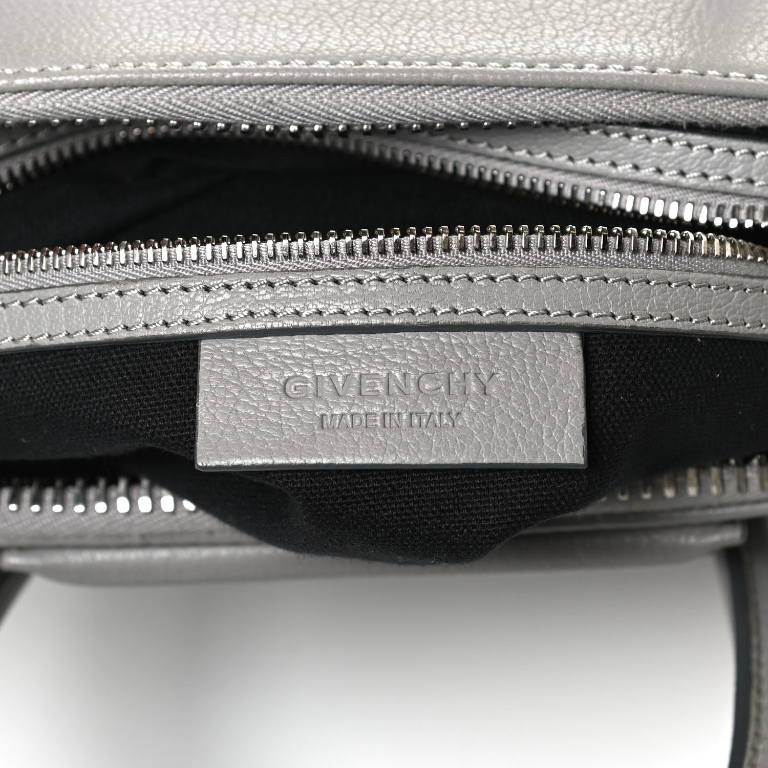 Givenchy Sugar Goatskin Small Antigona Pearl Grey 6 of 13