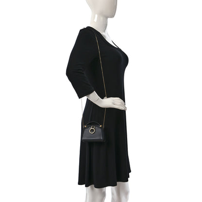 Fendi Nappa Sigma Pico Peekaboo Charm Black 2 of 9