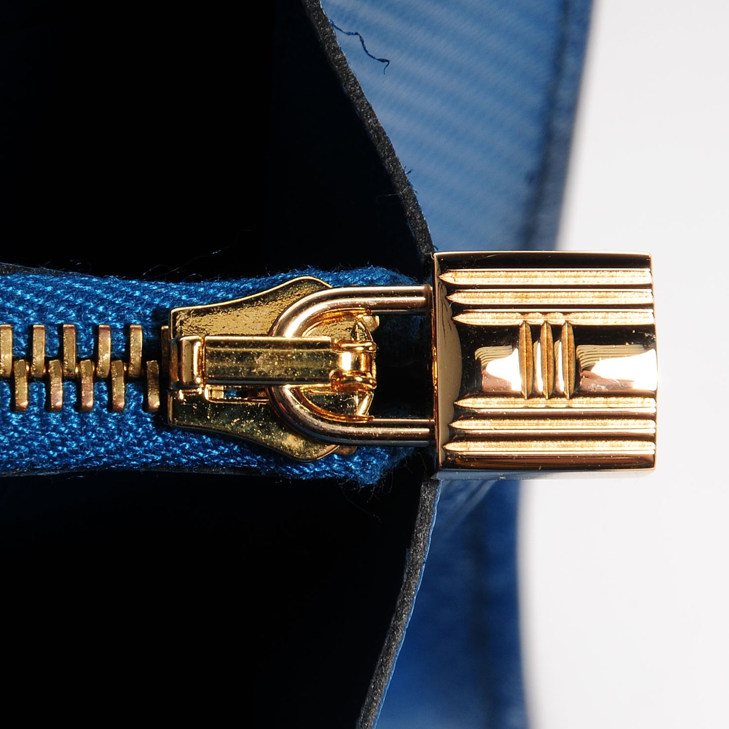 Grain d'H Kelly Longue Wallet Bleu De Galice