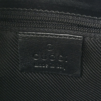 Gucci Monogram Lobster Clasp Jackie O Hobo Beige Black 6 of 10