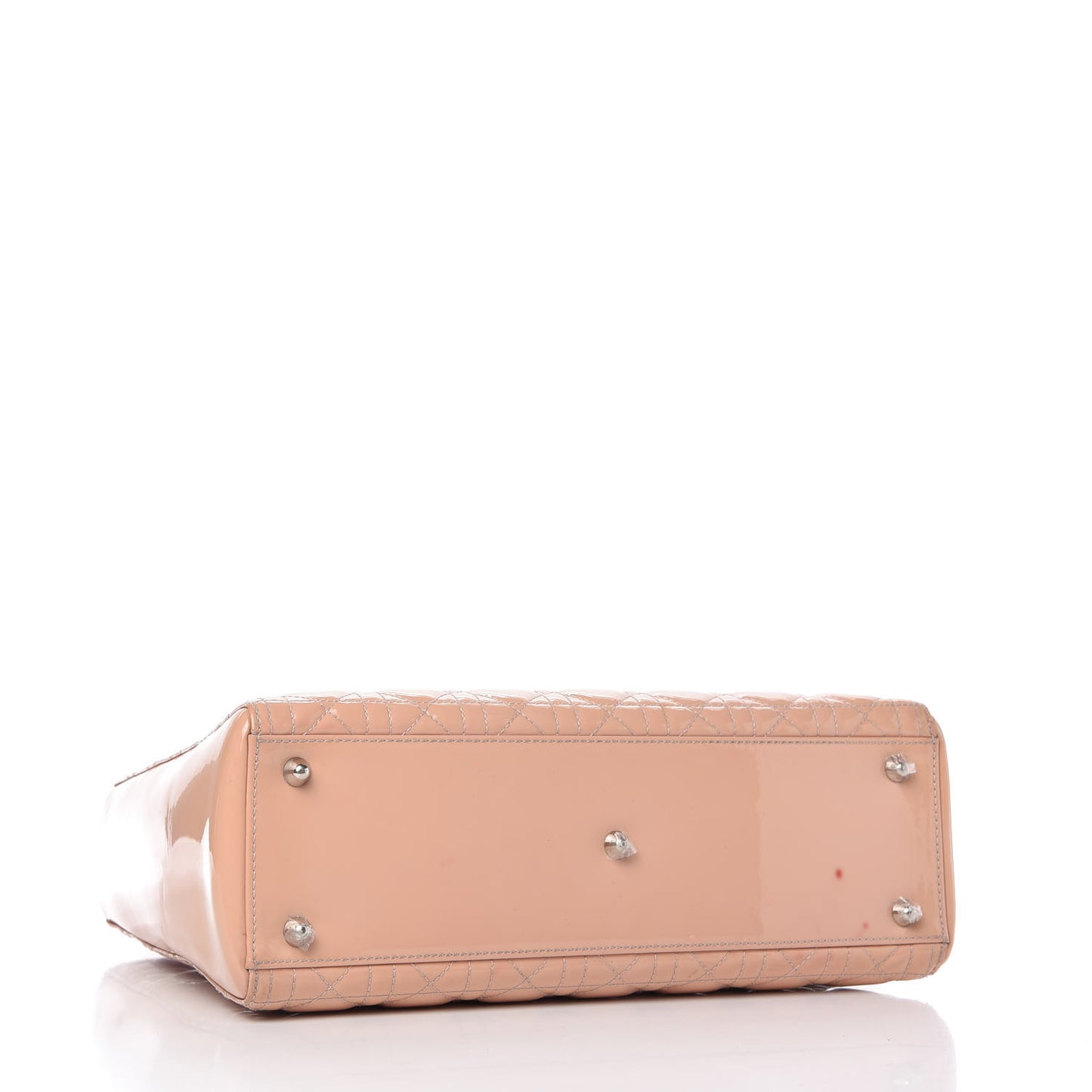 Patent Cannage Large Lady Dior Light Pink