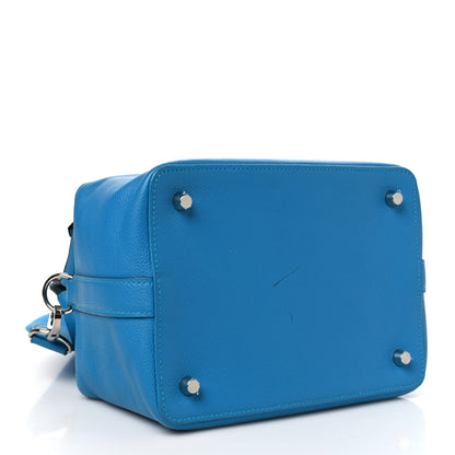 Hermes Evercolor Verso Toolbox 20 Bleu Zanzibar Malachite 4 of 11