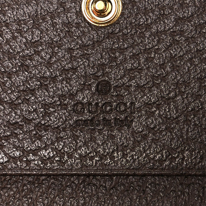 Gucci GG Supreme Monogram Web Ophidia Card Case Beige New Acero 5 of 7