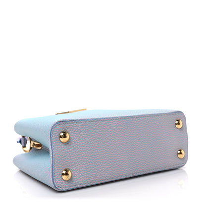 Louis Vuitton Taurillon Summer Stardust Capucines BB Lilas Purple 4 of 7