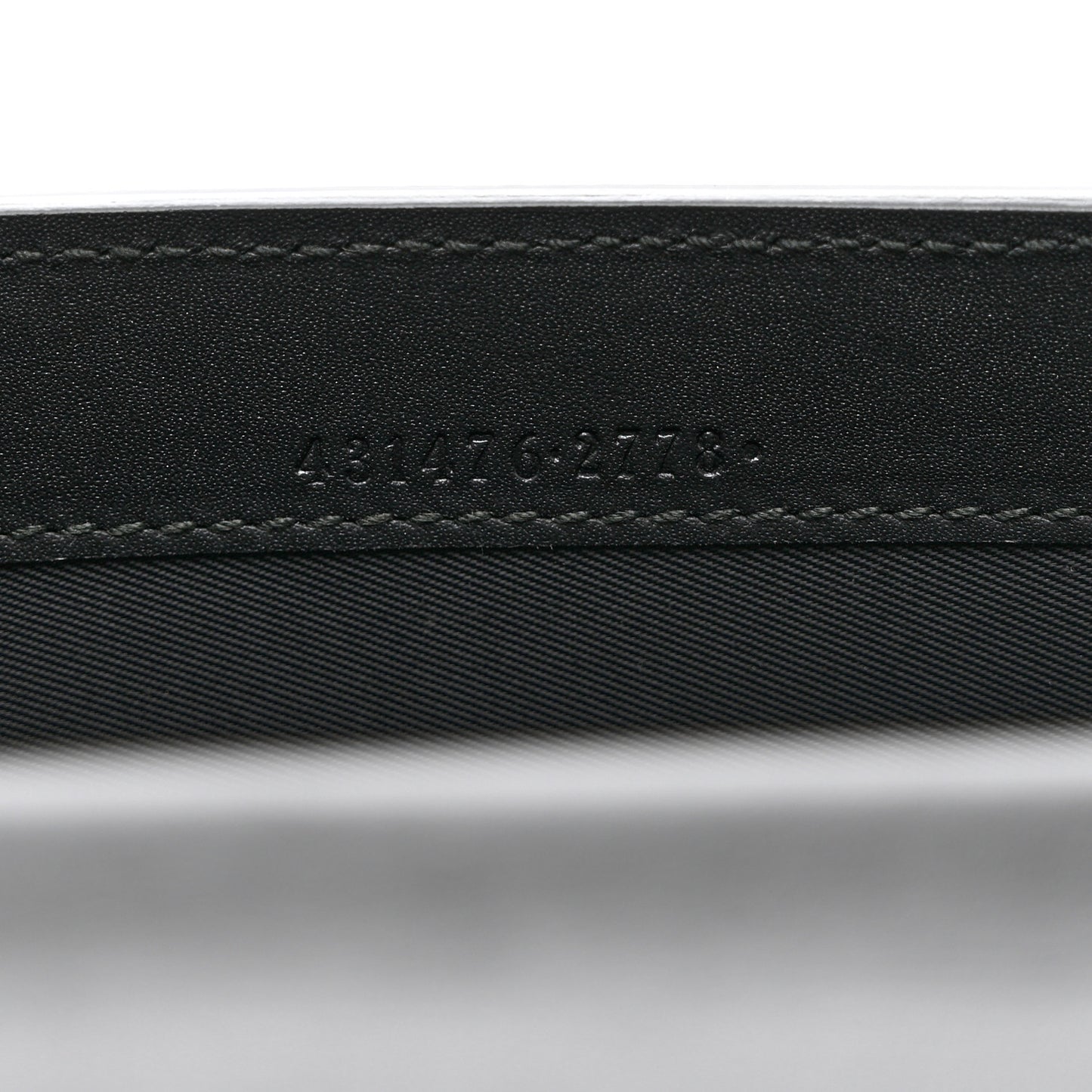 GG Supreme Monogram Mini Peony Pearly Clutch Black