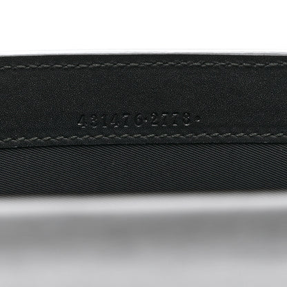 Gucci GG Supreme Monogram Mini Peony Pearly Clutch Black 7 of 7