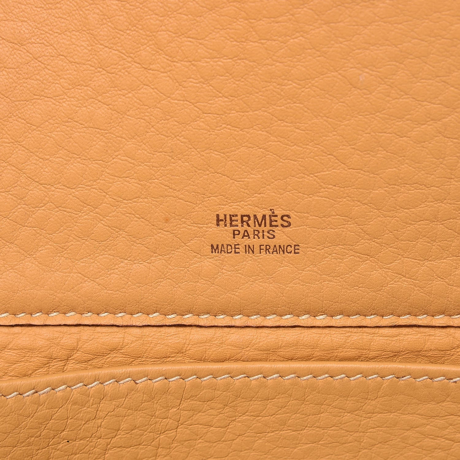 Hermes Taurillon Clemence Sherpa Backpack Sable 6 of 16