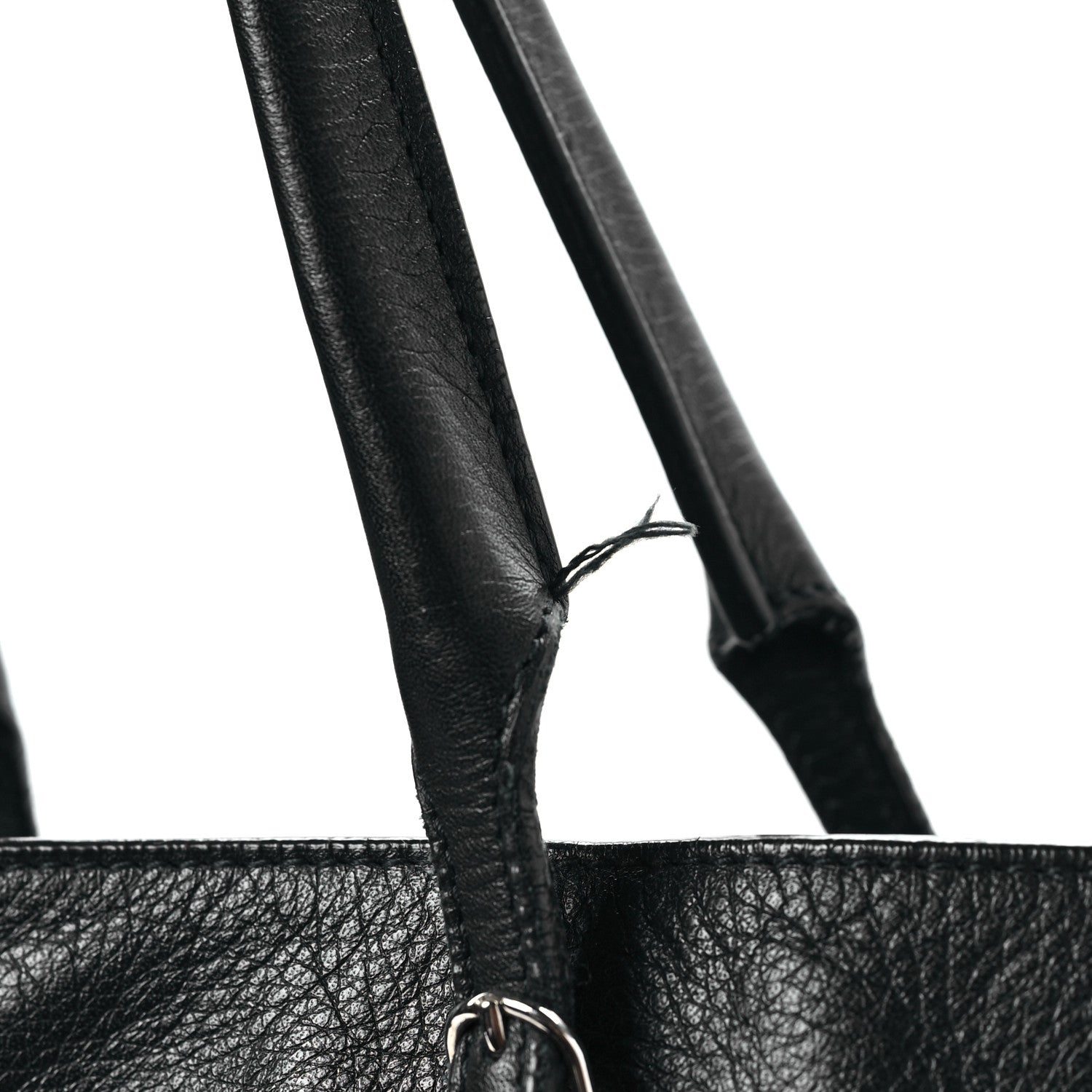 Balenciaga Supple Calfskin Papier A4 Zip Around Tote Black 9 of 9