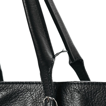 Balenciaga Supple Calfskin Papier A4 Zip Around Tote Black 9 of 9
