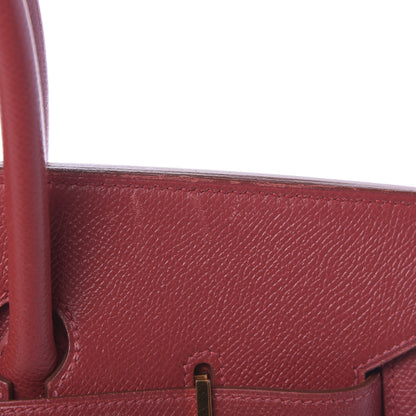 Hermes Courchevel Birkin 35 Rouge 7 of 13