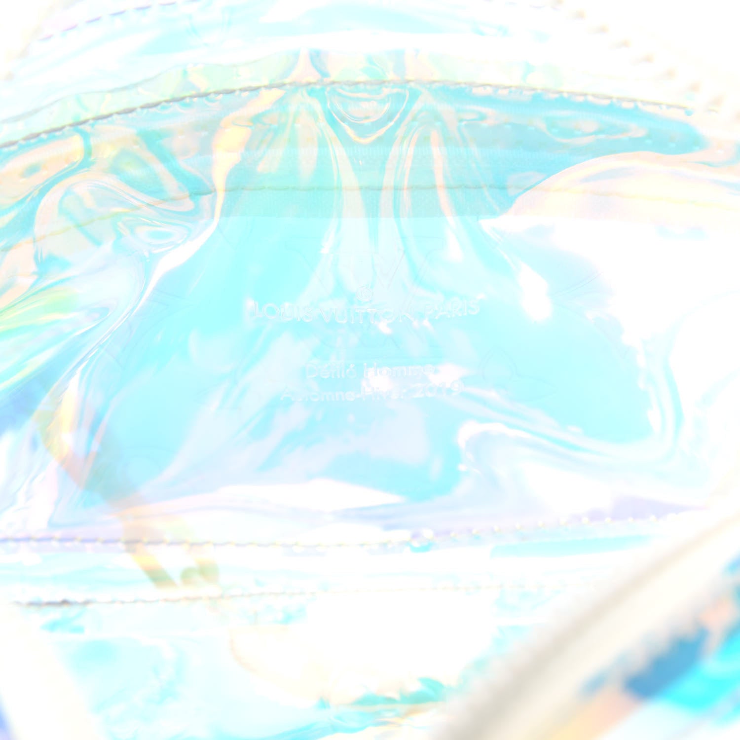 Louis Vuitton PVC Monogram Pochette Volga Iridescent Prism 6 of 9