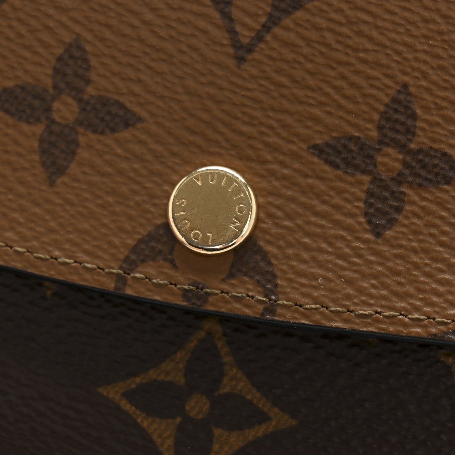 Louis Vuitton Reverse Monogram Emilie Wallet 7 of 8