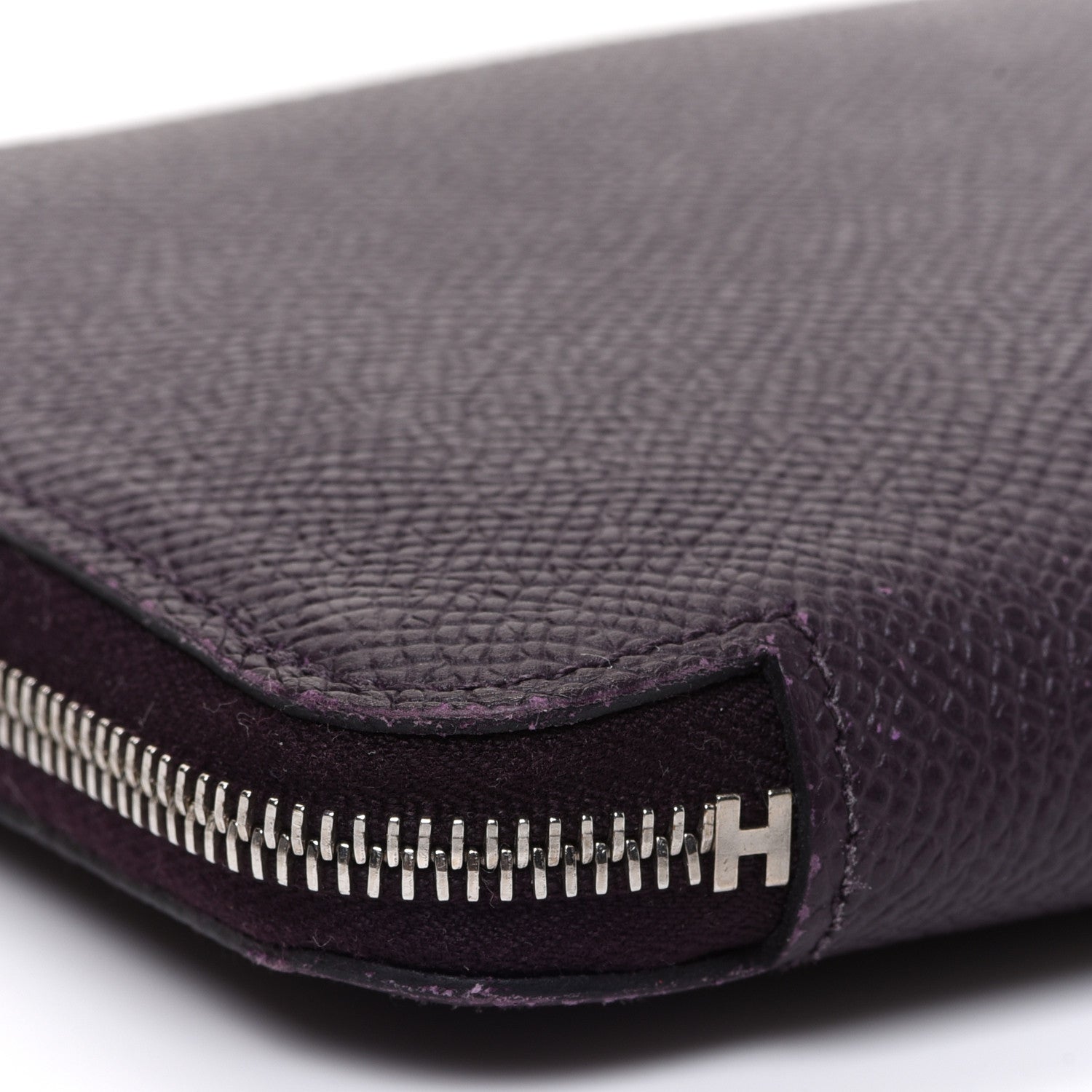 Hermes Epsom Silk'In Wallet Raisin 10 of 14