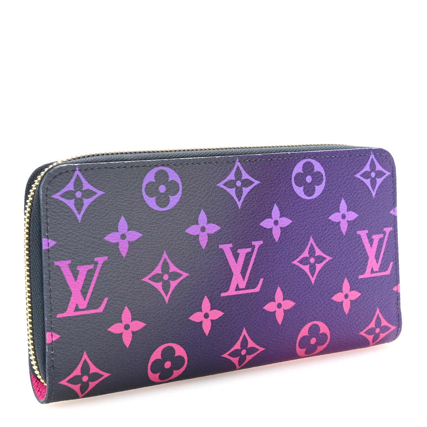 Louis Vuitton Monogram Giant Spring In The City Zippy Wallet Midnight Fuchsia 3 of 7