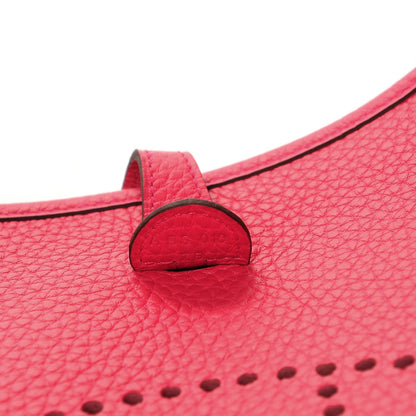 Hermes Taurillon Clemence Evelyne TPM Rose Extreme 6 of 8