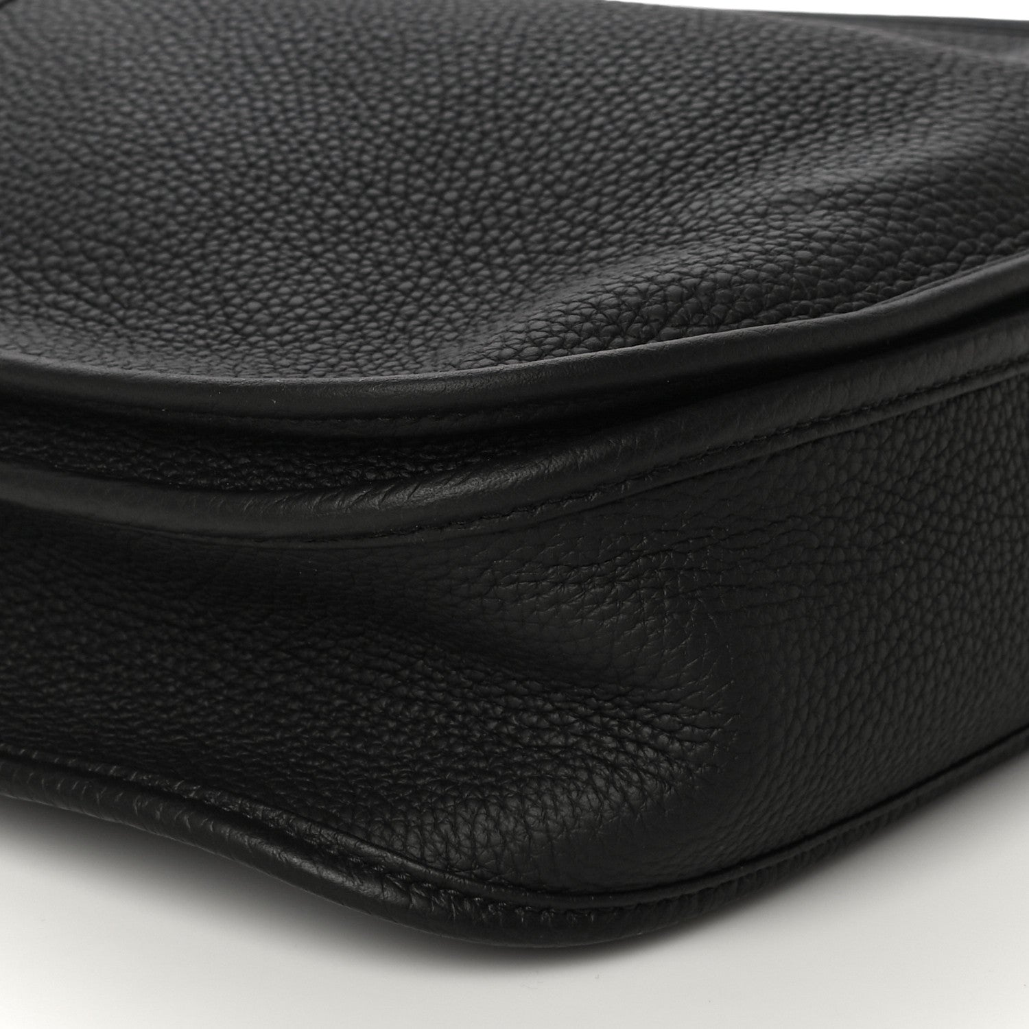 Hermes Taurillon Clemence Evelyne III PM Black 8 of 10