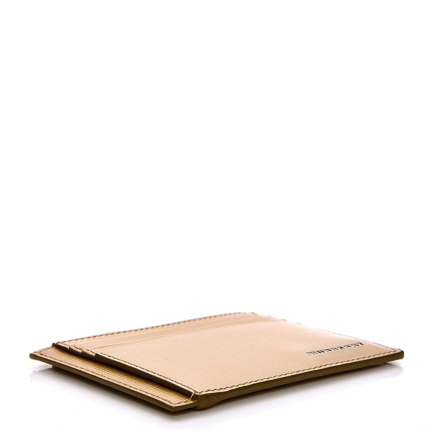 Burberry London Grainy Calfskin Bernie Credit Card Case Yellow 4 of 6