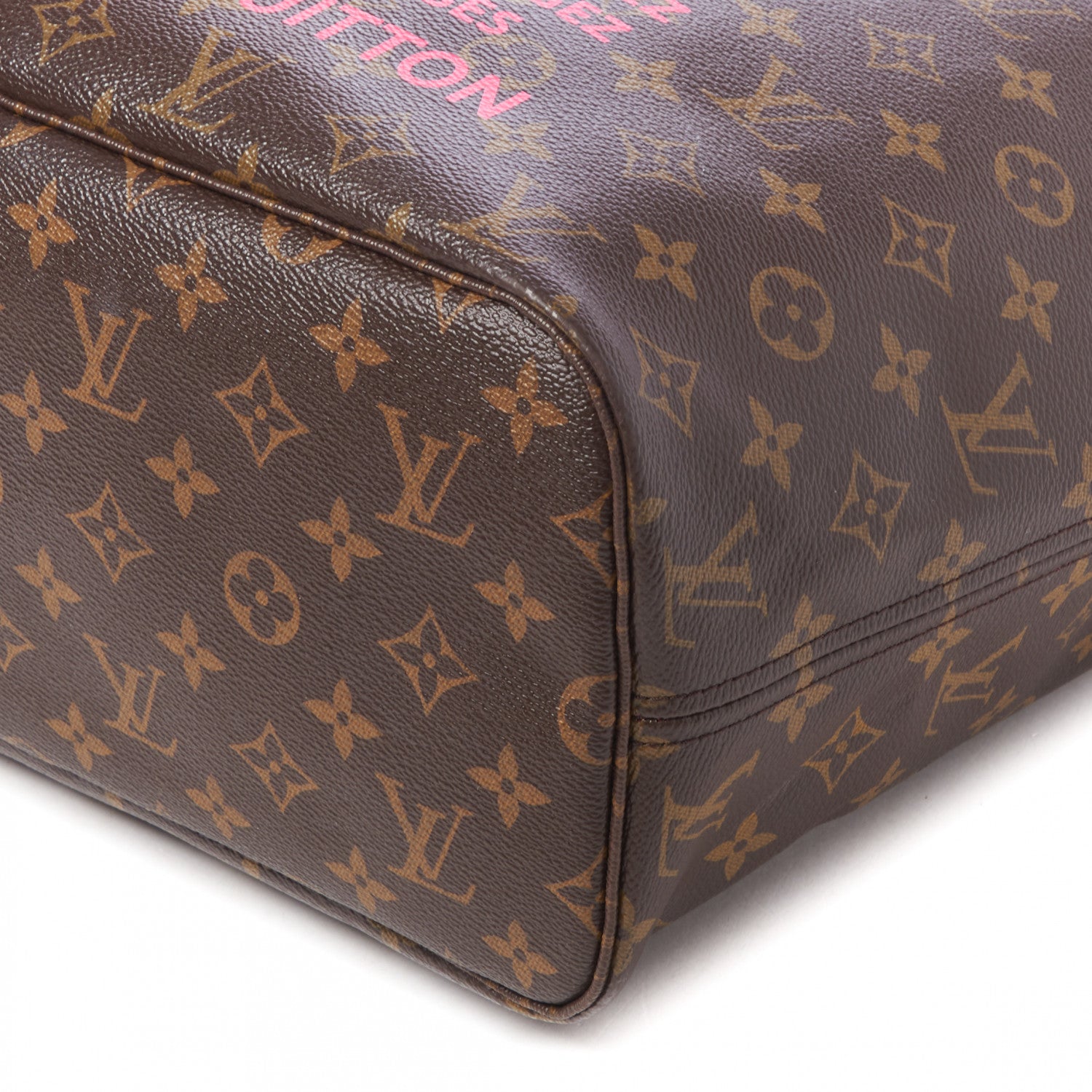 Louis Vuitton Monogram V Neverfull MM Grenade 5 of 9