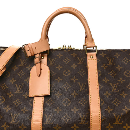 Louis Vuitton Monogram Keepall Bandouliere 50 7 of 13