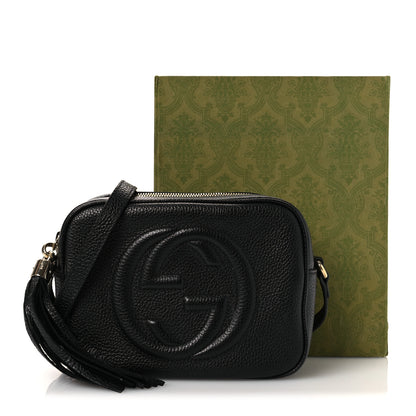 Gucci Pebbled Calfskin Small Soho Disco Bag Black 13 of 13