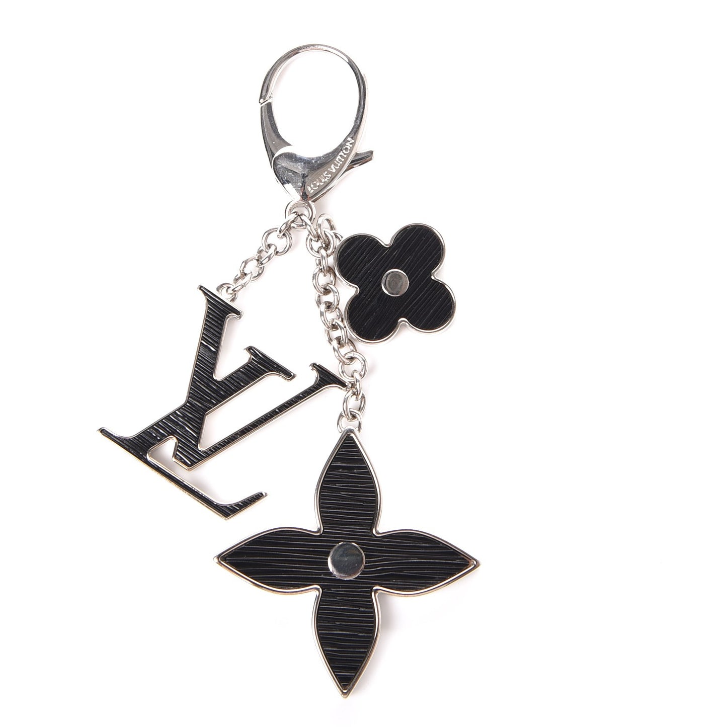 Fleur d'Epi Bag Charm Black