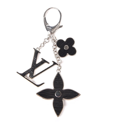 Louis Vuitton Fleur d'Epi Bag Charm Black 1 of 5