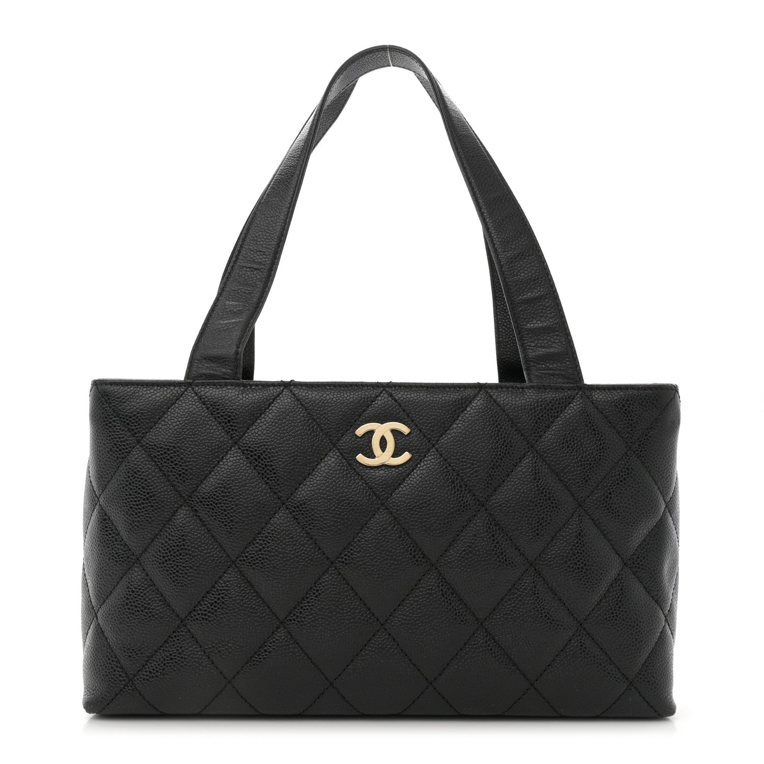 Chanel Caviar Quilted Shoulder Bag Black 1 of 13