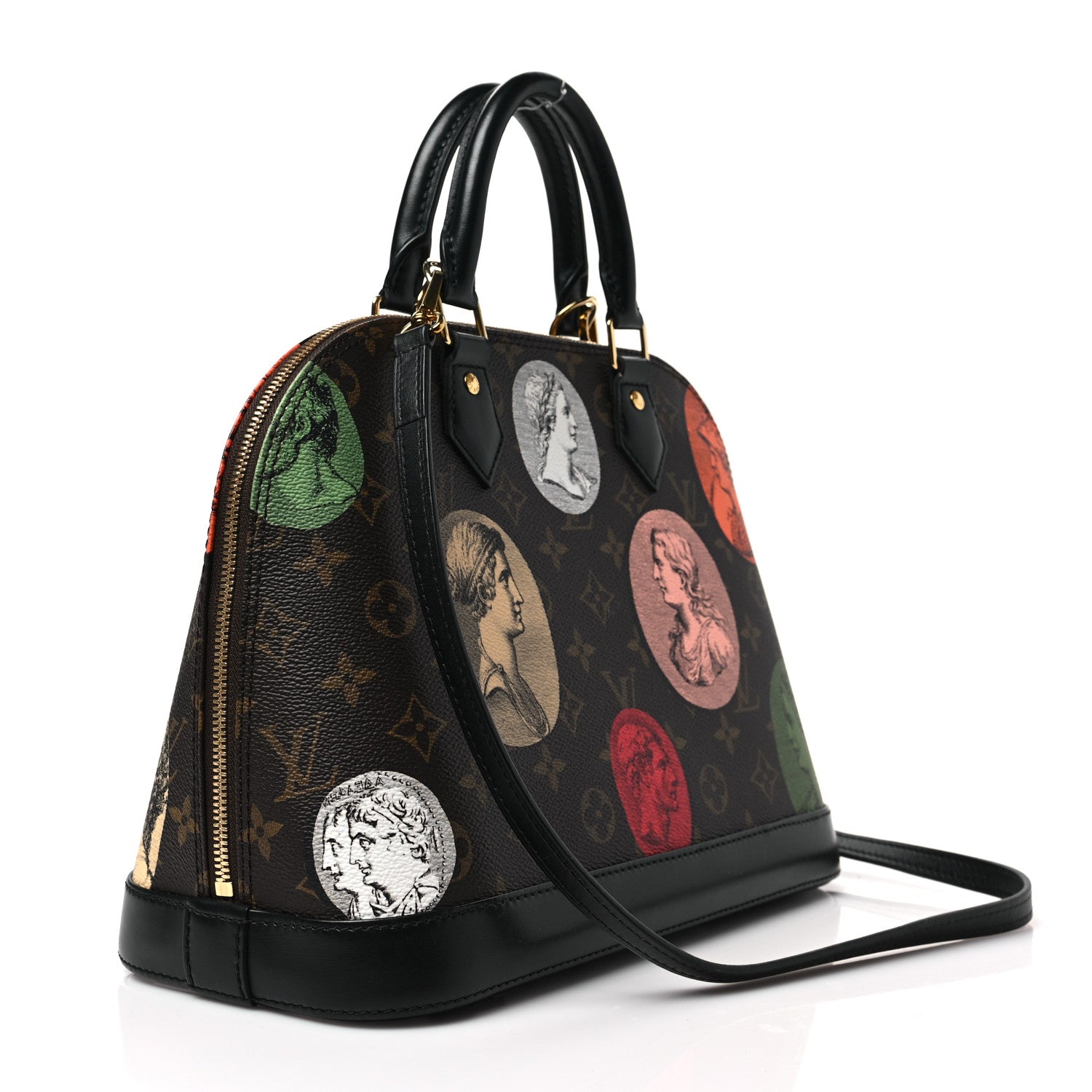 Louis Vuitton X FORNASETTI Monogram Cameo Alma PM 3 of 7