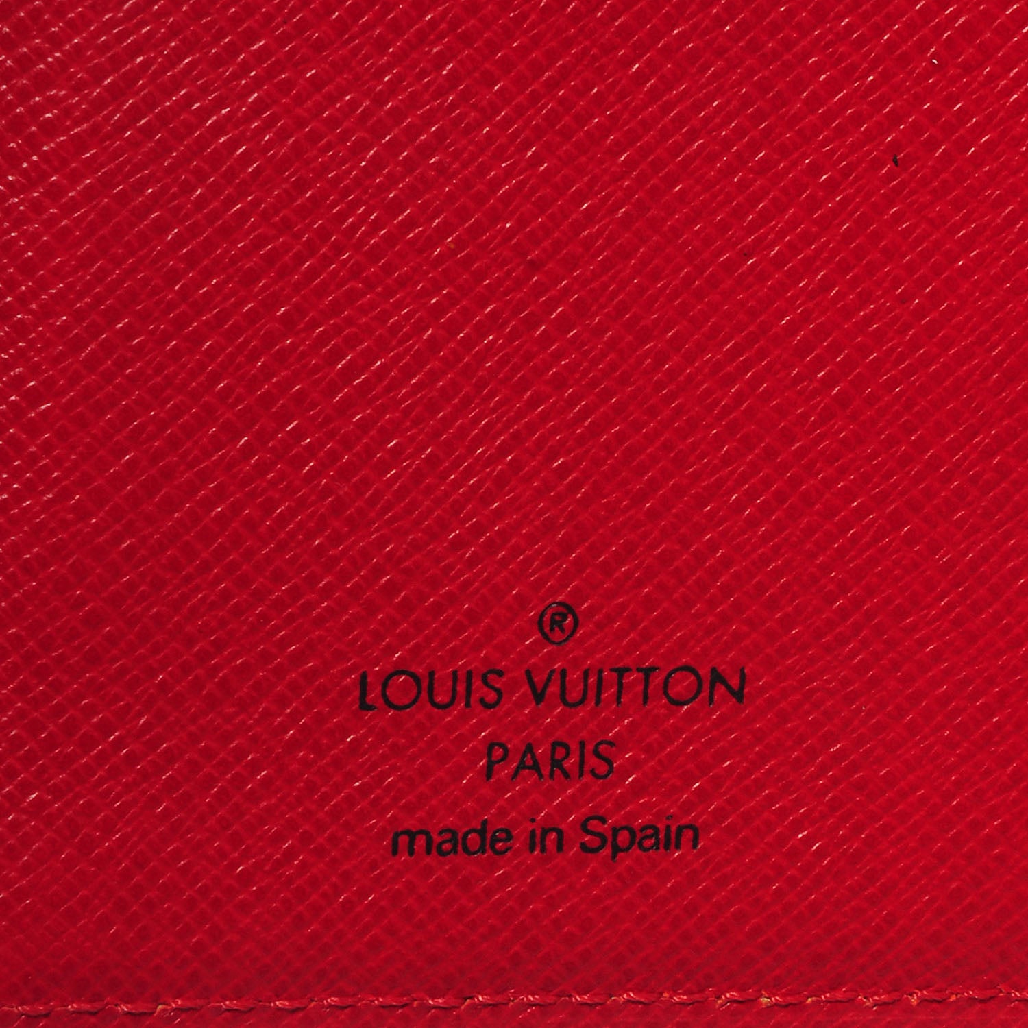 Louis Vuitton Epi Small Ring Agenda Cover Rouge 5 of 7