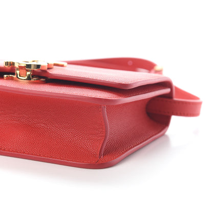 Burberry Grainy Calfskin Small TB Bag Bright Red 6 of 6