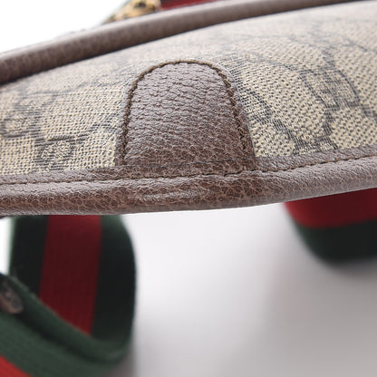 Gucci GG Supreme Monogram Neo Vintage Web Belt Bag Brown 5 of 9