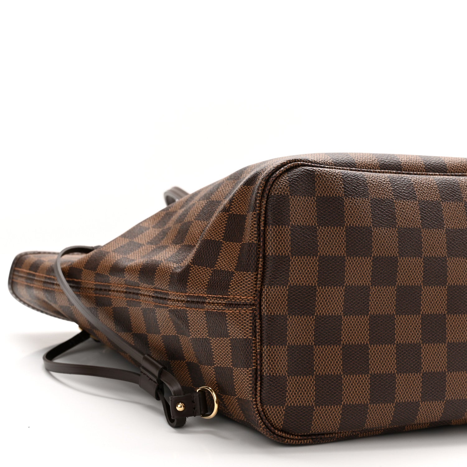 Louis Vuitton Damier Ebene Neo Neverfull MM Rose Ballerine 9 of 11