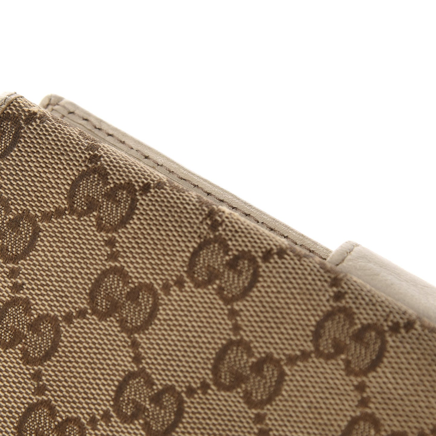 Monogram New Britt Continental Snap Wallet Off White