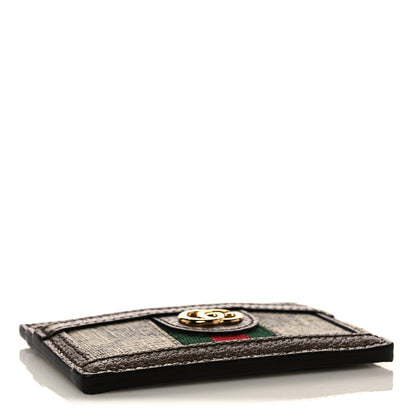 Gucci GG Supreme Monogram Ophidia Card Holder Brown 4 of 6