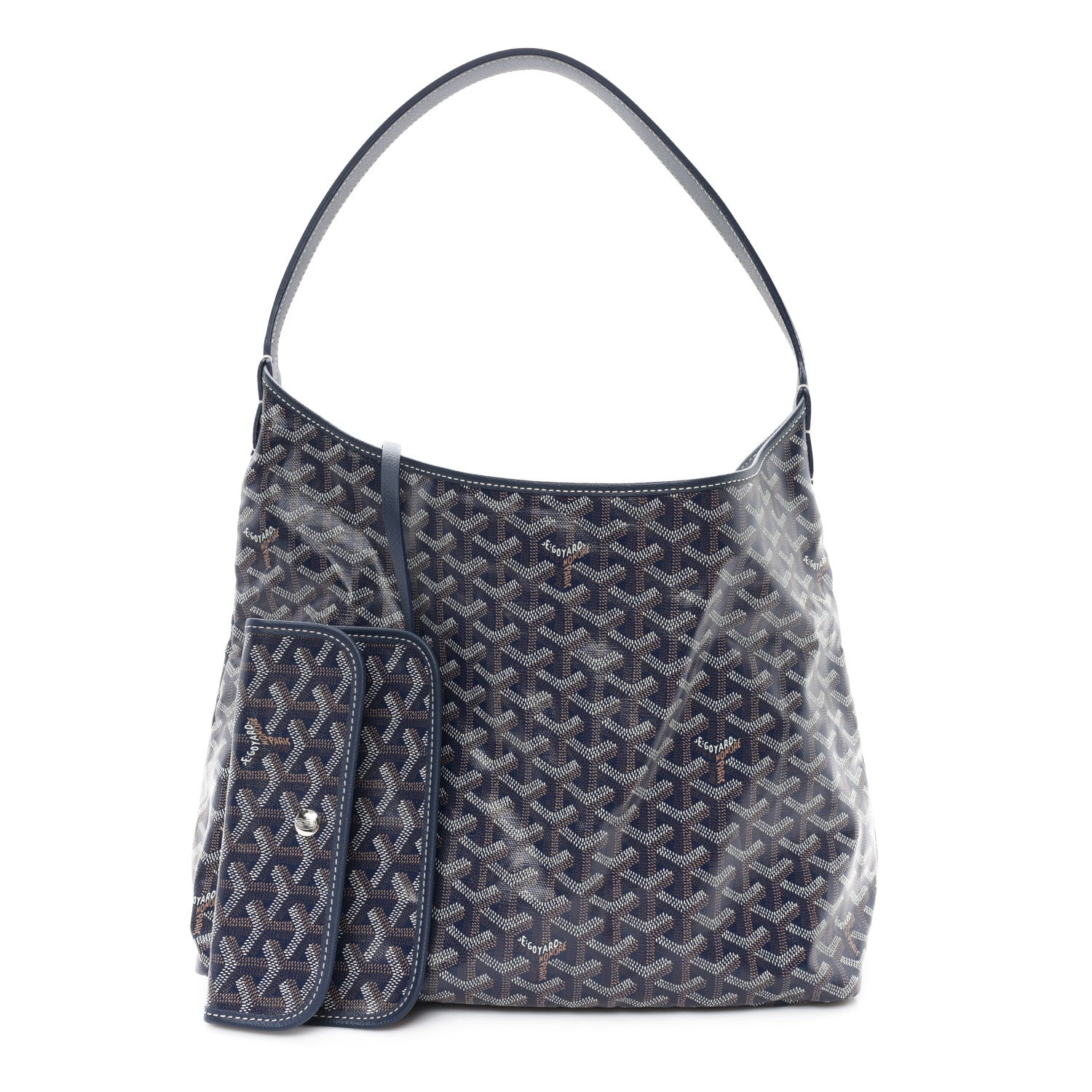 Goyard Goyardine Boheme Hobo Navy 3 of 11