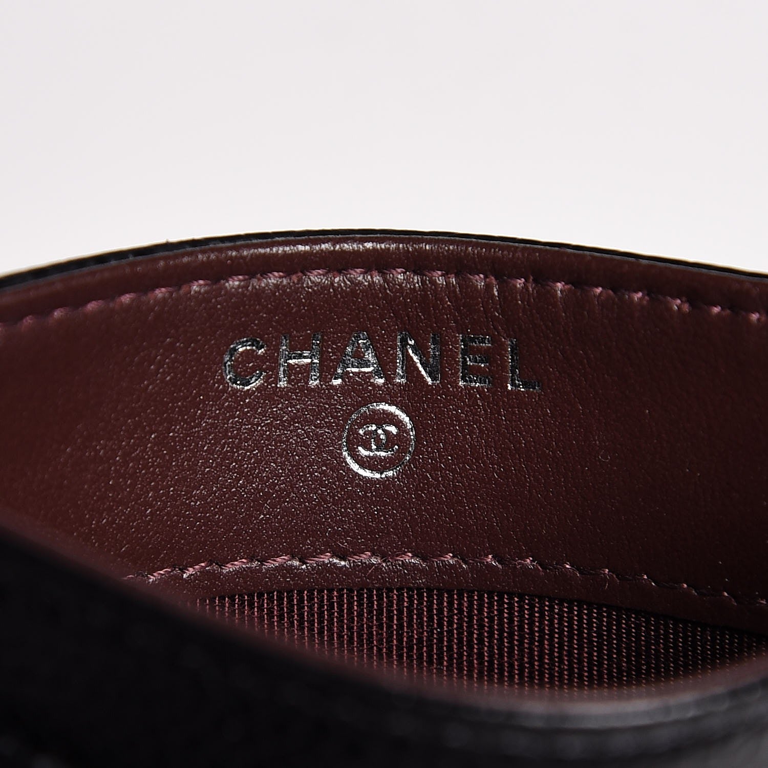 Chanel Caviar Quilted Card Holder Black 6 of 9