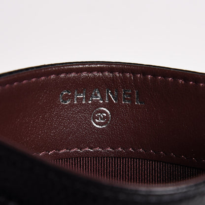 Chanel Caviar Quilted Card Holder Black 6 of 9