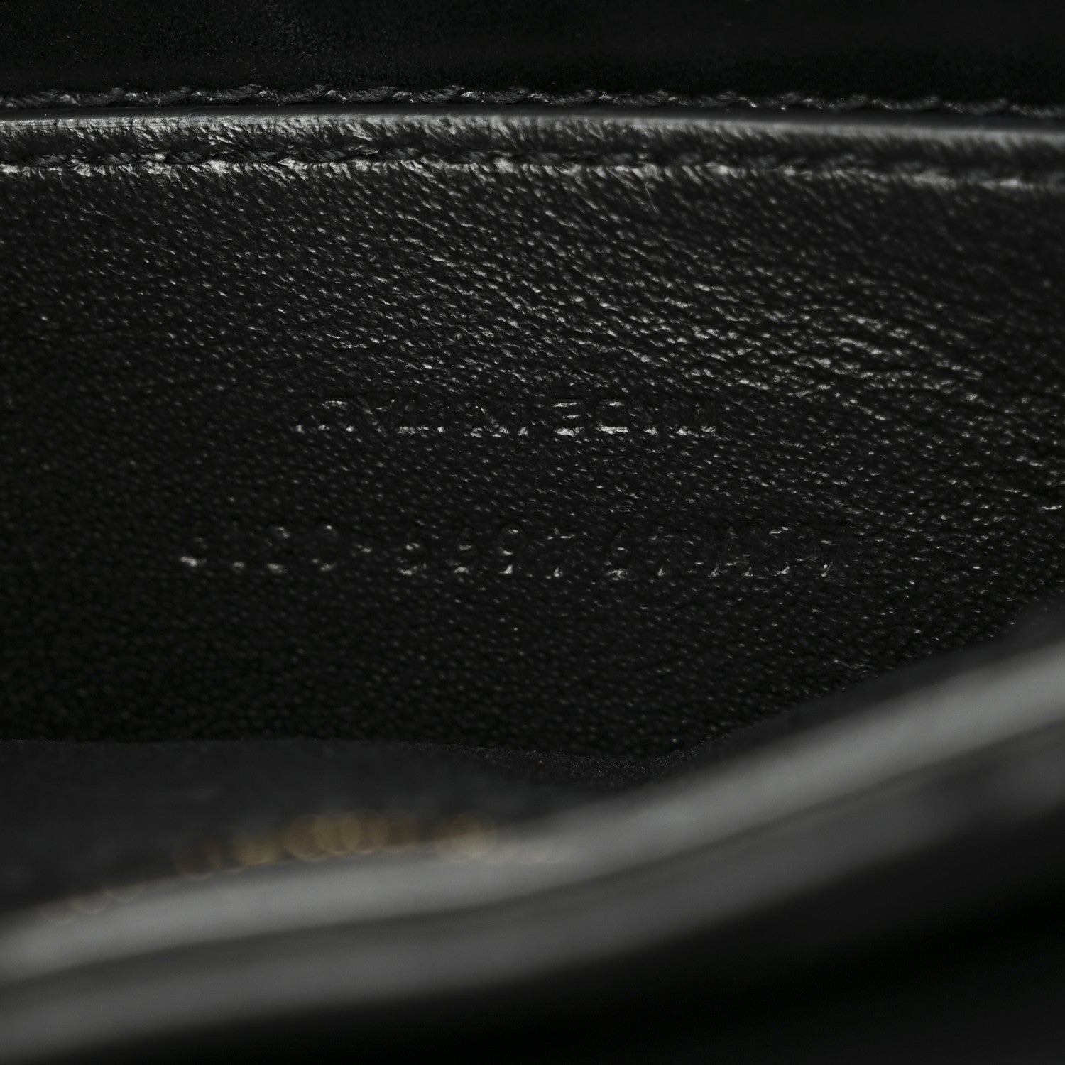 Saint Laurent Calfskin Y Quilted Monogram Small Loulou Chain Satchel Black 7 of 11