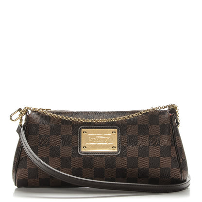 Louis Vuitton Damier Ebene Eva Clutch 1 of 6