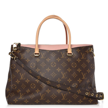 Louis Vuitton Monogram Pallas Rose Ballerine 1 of 7