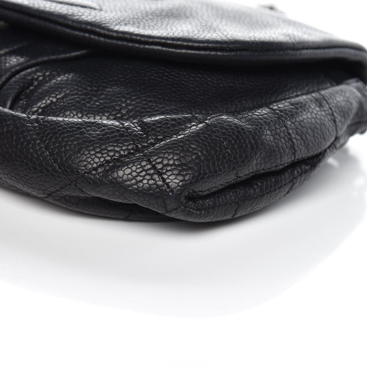Caviar Half Moon Wallet On Chain WOC Black