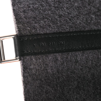 Hermes Feutre Swift Picotin Lock 22 MM Gris Moyen Black 7 of 11