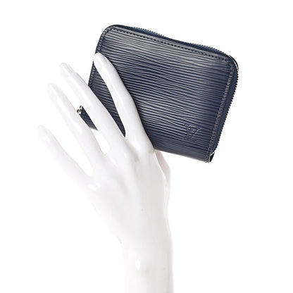 Louis Vuitton Epi Zippy Coin Purse Indigo 2 of 7