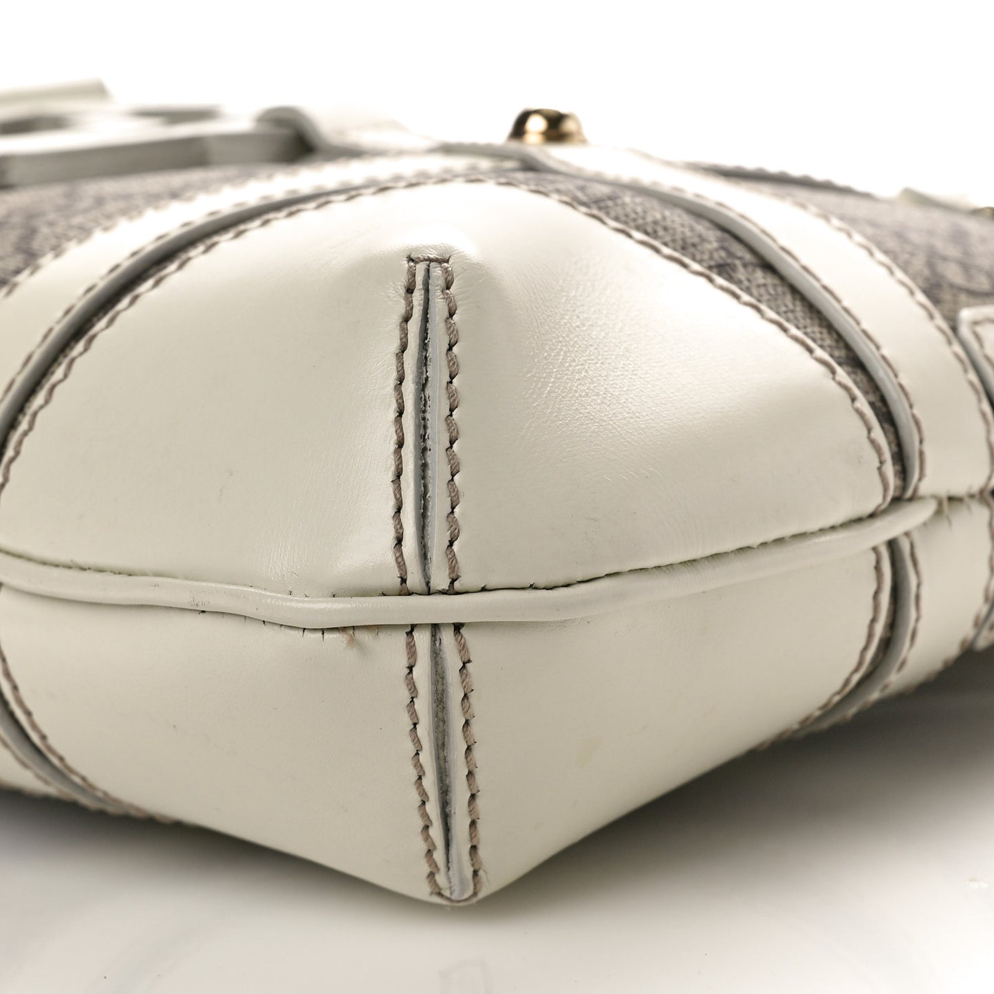 Monogram Reins Tote Off White