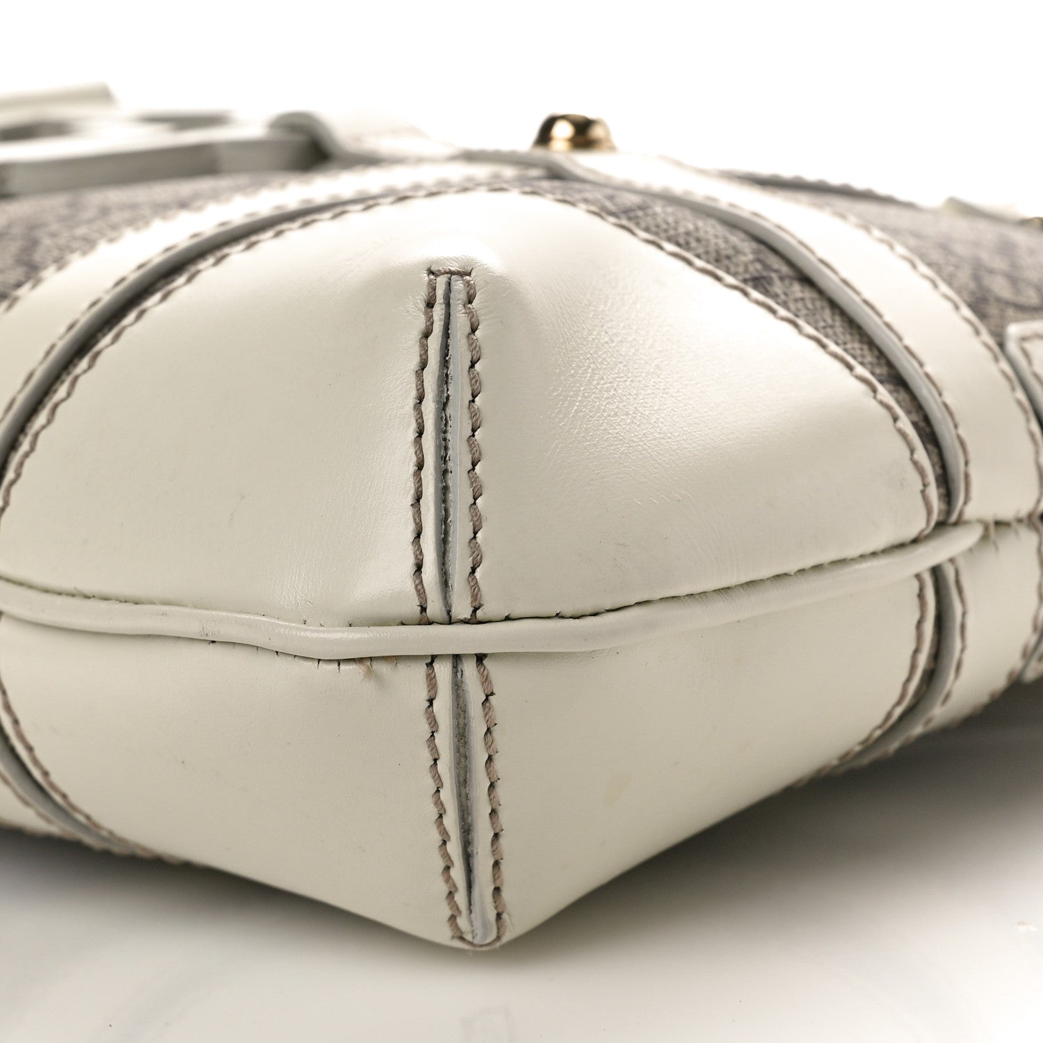 Gucci Monogram Reins Tote Off White 10 of 11