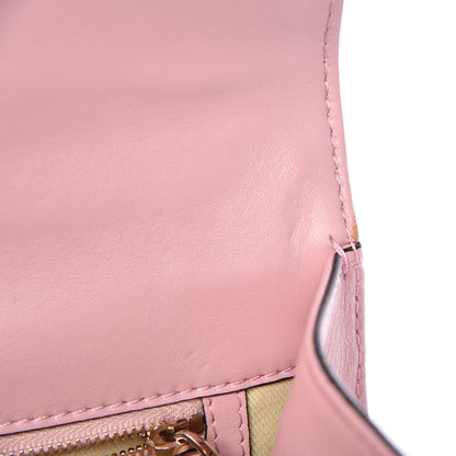 Valentino Garavani Vitello Crystal Embellished Medium Glam Lock Rockstud Flap Pop Gardenia 10 of 11
