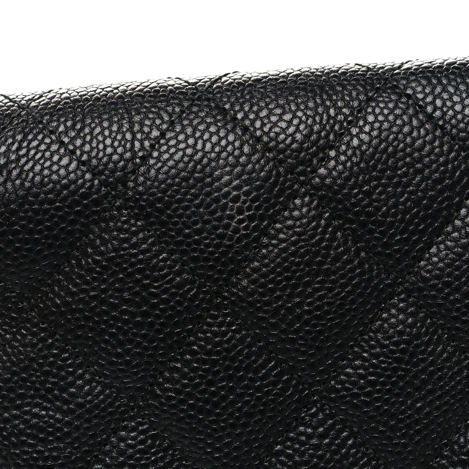 Chanel Caviar Quilted Filigree Flap Pouch Black 11 of 11